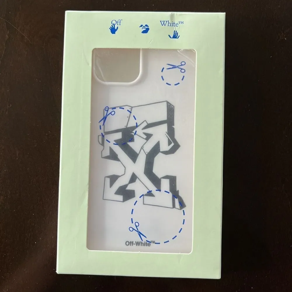 Off-White ARROW GRAFFITI C/O Virgil Abloh iPhone 12 Pro Case (MSRP 200)